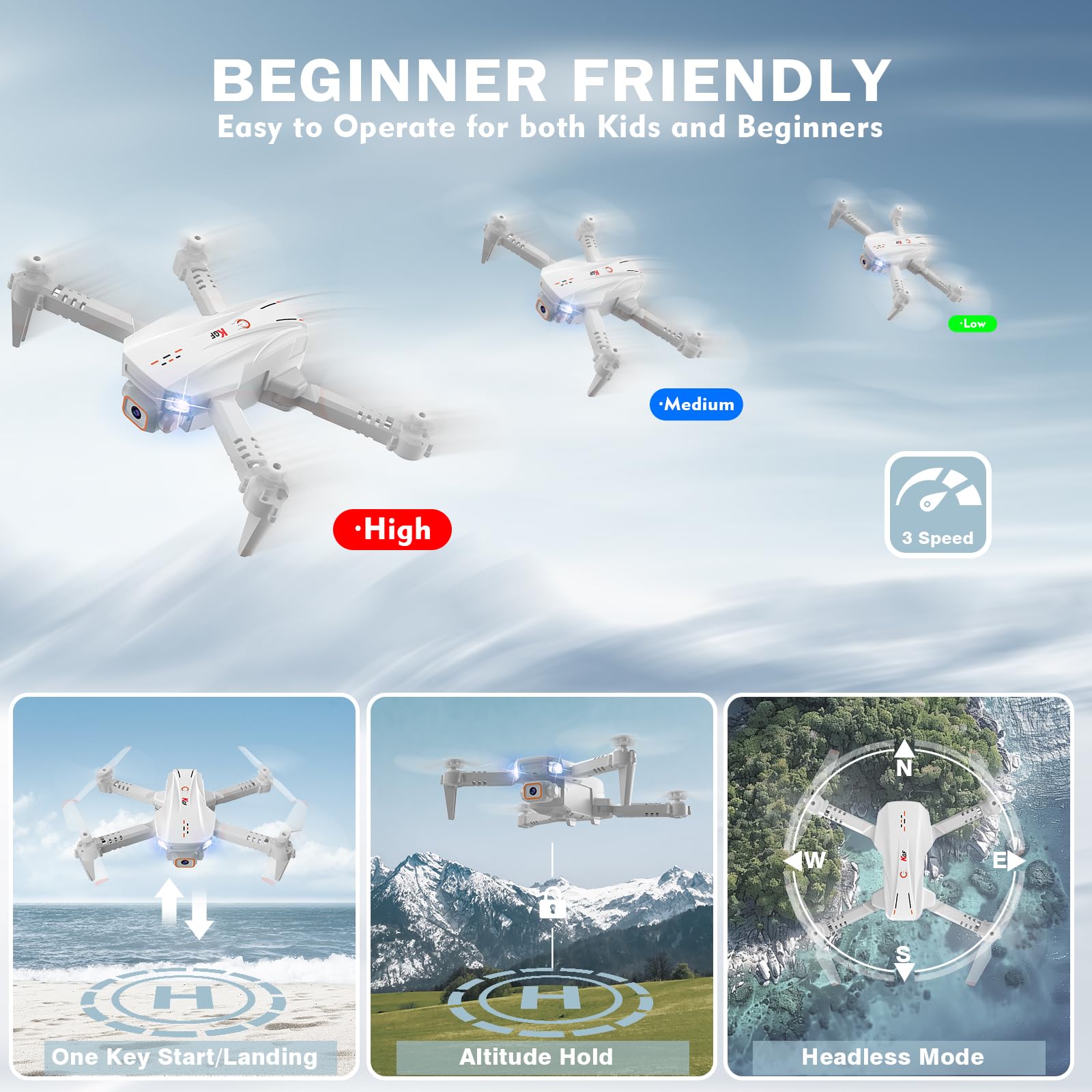 Amazon.com: Mini Drone for Kids,Drones with Camera for Adults,Kids